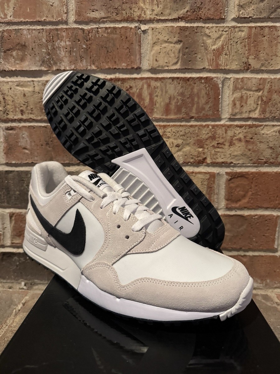 New 14 Nike Air Pegasus 89 Spikeless Golf Shoes White Black FJ2245