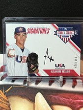 2020 Panini USA Baseball Stars & Stripes - 18u National Team Signatures...