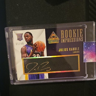 Panini 2014-15 Paramount Rookie Impressions Julius Randle Auto #21 05/49