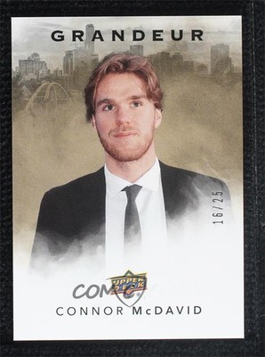2021 Upper Deck Grandeur Gold 16/25 Connor McDavid #G-4 00d2