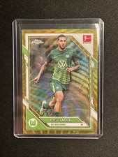 2025-26 Topps Chrome Vinicius Souza #97 Gold Wave Refractor /50