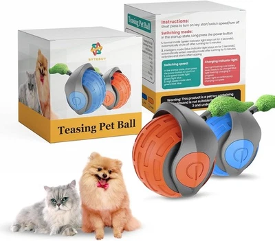 BRANDED Speedy Tail 3.0 Pet Toy (Pack of 2), 2025 New Automatic Moving Puppies Balls, Sp