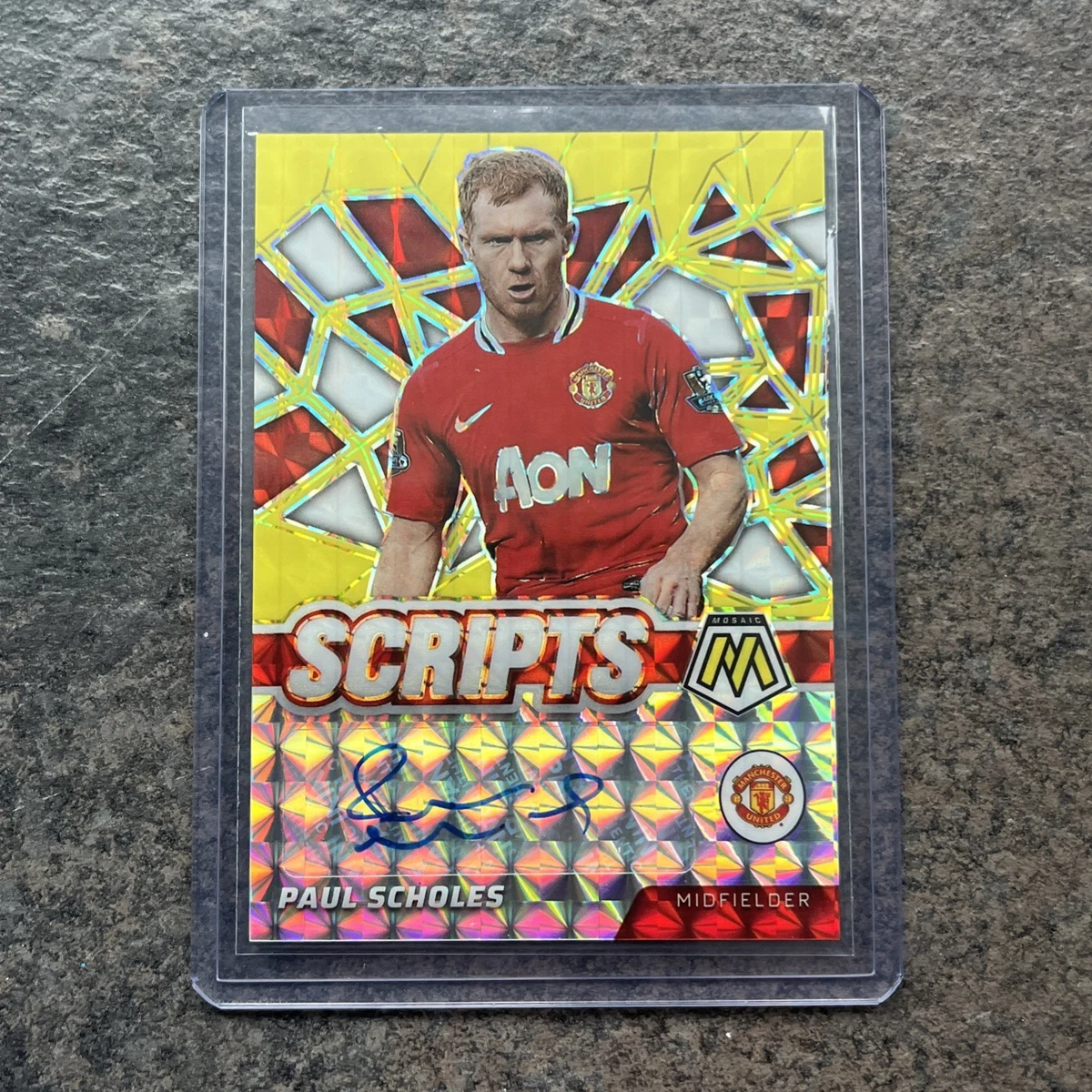 Panini Paul Scholes 0 - Nobility 2017Panini NOBILITY SOCCER PAUL 