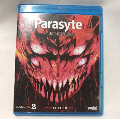 PARASYTE The Maxim Collection 2 Blu Ray episodes 13-24 2x discs NM- Anime Horror