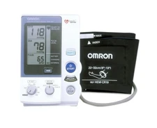 Omron Upper Arm Blood Pressure Monitor HEM-907 Digital Display with Accessories