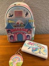 My Little Pony Castle Mini Loungefly Backpack and Matching Wallet NWT