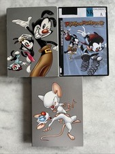 Animaniacs Vol 1  2, Pinky and the Brain: Vol 1 DVD Lot, Steven Spielberg, OOP