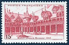 France num Yvert 539 ** MNH Beaune Année 1942