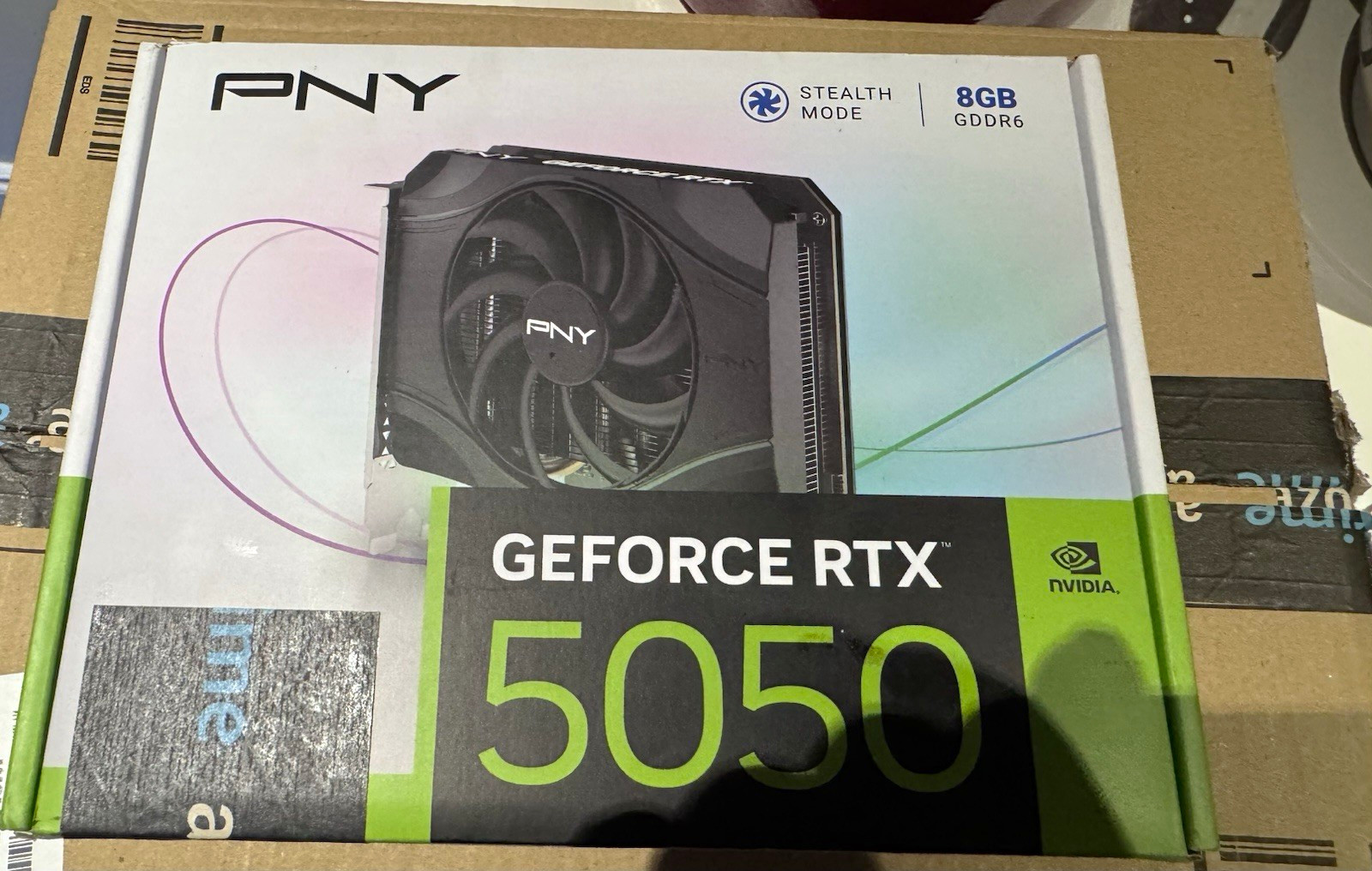 PNY NVIDIA GeForce RTX 5050 Stealth Mode 8GB GDDR6 Graphics Card