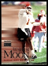 Warren Moon 1999 SkyBox Premium #210 Chiefs NFL READ FREE SHIPPING AutographDen