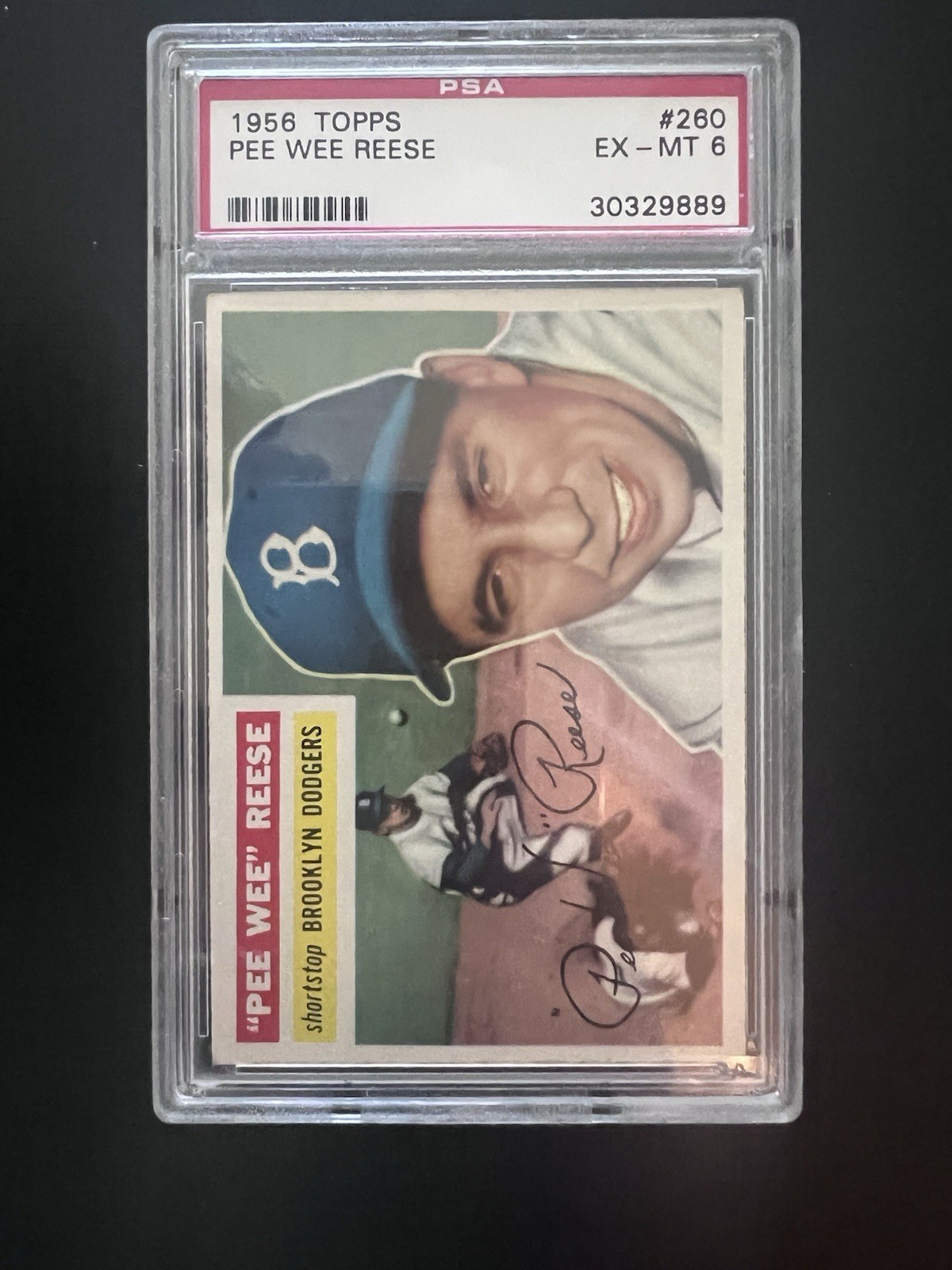 Topps Ex- Mt6 front