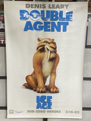 ICE AGE 2 Sub Zero Hero s DOUBLE AGENT DIEGO- Large 4  X 6  MOVIE Poster BANNER