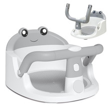 Asiento de baño para bebés de 6 meses en adelante, asiento de baño antideslizante para niños pequeños con succión