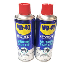 WD40 Motorcycle Chain Lube 400Ml Twin Pack