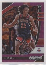 2020-21 Panini Prizm Draft Picks Purple Wave Prizm Zeke Nnaji #74 1n0