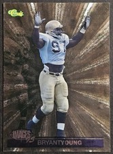1995 Classic Images #44 Bryant Young Notre Dame Fighting Irish San Fran 49ers 