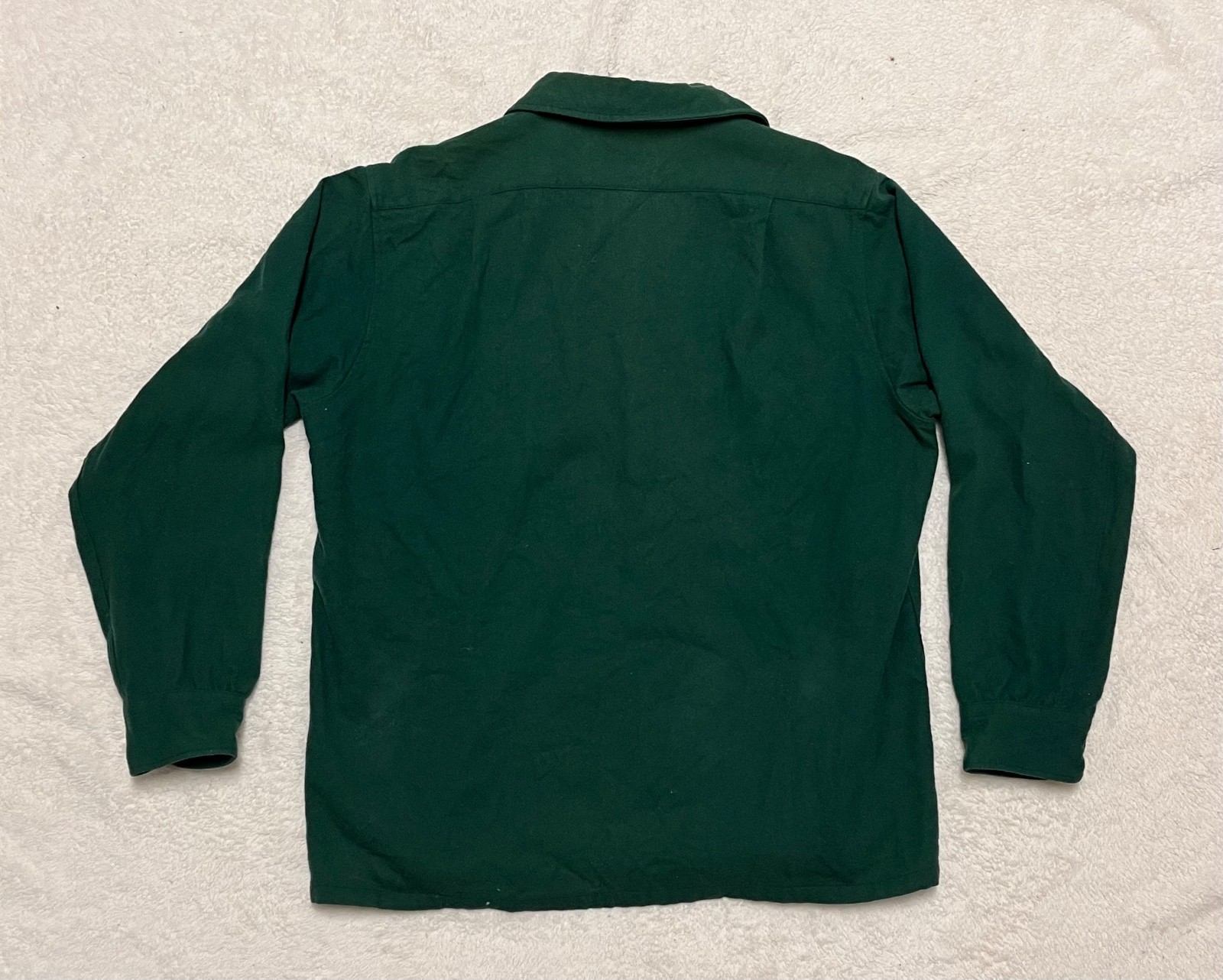 Vintage 60s Pendleton Wool Loop Dagger Collar But… - image 2