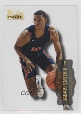 2022-23 Wild Card Matte Draft White Jabari Smith Jr II #MB-28 Rookie RC mp7. rookie card picture