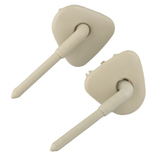 Sun Visor Fixed Clip Front Kit Left&Right Plastic Replacement Set 1 Pair - Picture 10 of 24