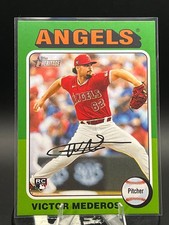 2024 Topps Heritage High Number Victor Mederos #606 (RC)
