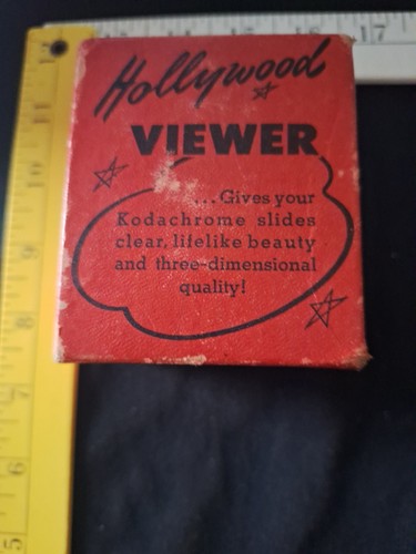 Craftsmen's Guild Hollywood De-Luxe Viewer 3 Deminsional 35mm Black
