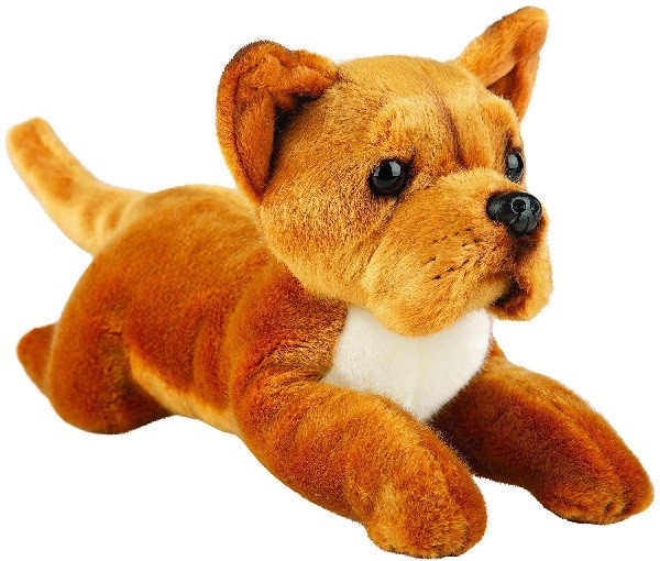 Suki 12148 Staffordshire Terrier lying 30 cm plush toy collection by Suki