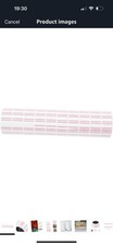 Crisp Printing Self Adhesive Tags 10 Rolls Blank Labels White Sticker Paper for
