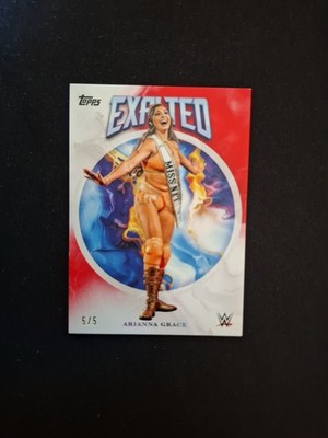 2025 Topps Exalted WWE Arianna Grace /5