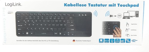 LogiLink Keyboard with Touchpad 2,4G WL - 第 8/10 張圖片