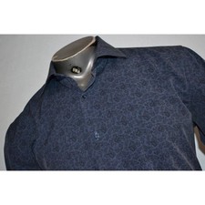 Buffalo David Bitton Dress Shirt Mens Size Large Stretch Paisley Performance