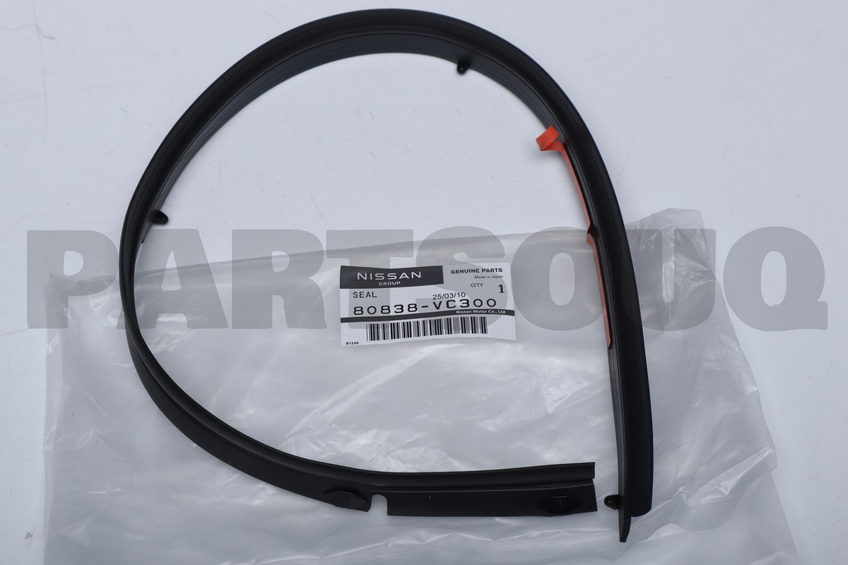 80838VC300 Genuine Nissan SEAL-FRONT DOOR PARTING,RH 80838-VC300