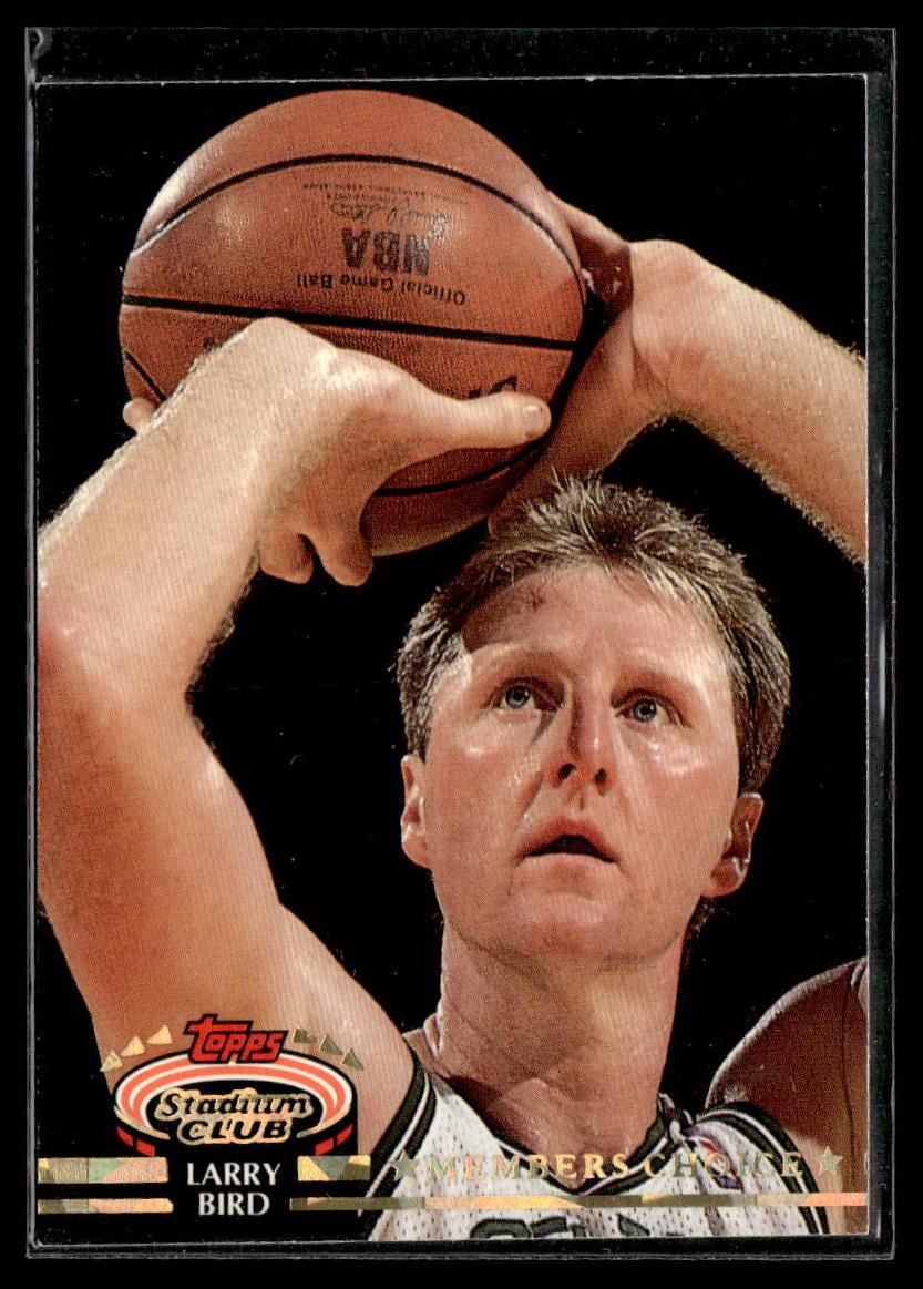 1992-93 Stadium Club #194b Larry Bird Members Only Celtics Basketball Card 2702E