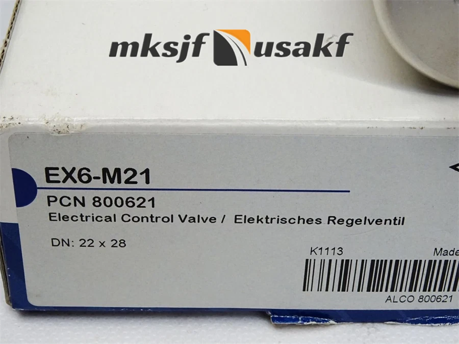 cx/EMERSON EX6-M21 800621 ELECTRICAL CONTROL VALVE New in box US Free tax - Image 3 of 3