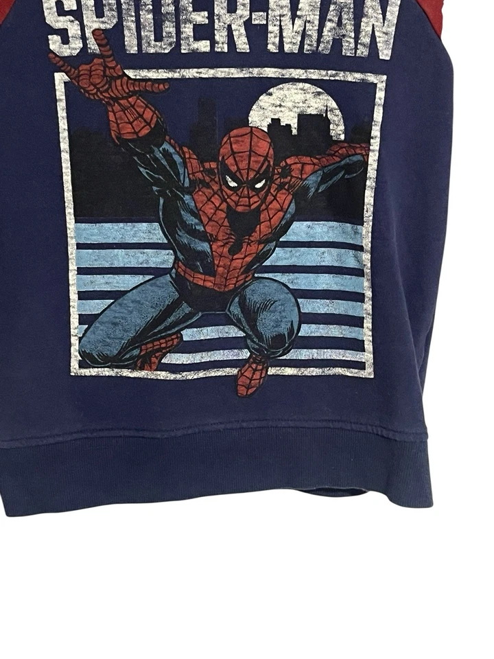 Толстовка с капюшоном детская Sonoma + Marvel Spider-Man размер 6 красная синяя пуловер с длинным рукавом - Изображение 4 из 4