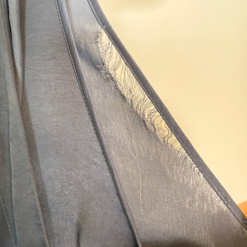 VINCE Sleeveless Maxi Dress Steel Blue Satin Size S - Picture 8 of 16