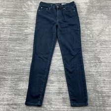 Aeropostale Jeans 6 Womens Ankle Jegging High Waisted Blue Denim