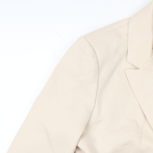 Miss Selfridge Women’s Beige Blazer Size 12 - Picture 5 of 12