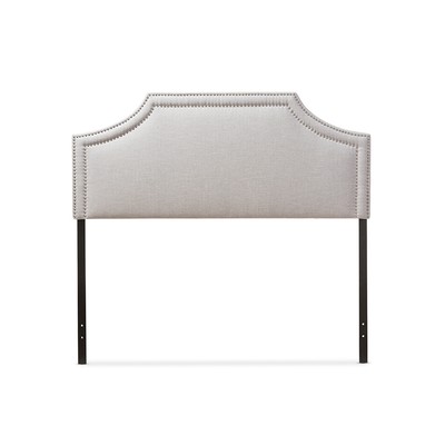 Baxton Studio Avignon Headboard King Beige
