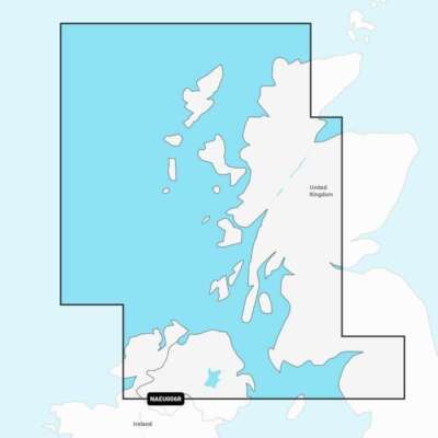   Navionics+ Plus Regular Seekarte MSD/SD NAEU006R Schottland Westküste  