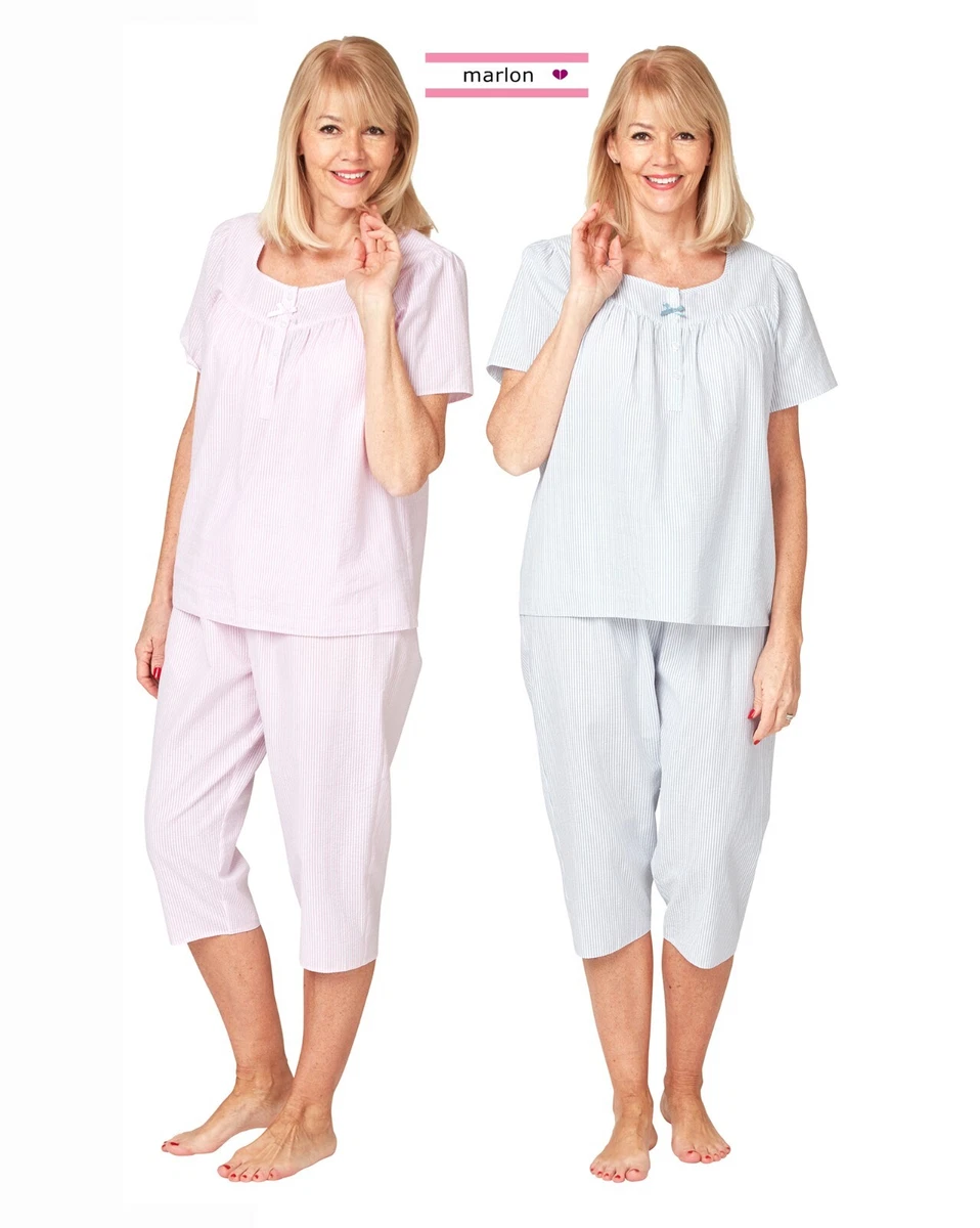 Cropped ladies online pyjamas