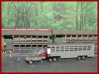 UNKNOWN MAKER _ YELLOWSTONE / DUTTON RANCH _ CATTLE TRACTOR TRAILER