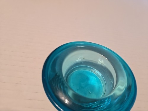 ATICO Votive Aqua Glass Tealight Candle Holder - Multiple Available MCM - Picture 8 of 9