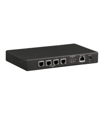 Audix DN4 Dante Analog microphone Interface 4 Channel CAT5 RJ45 Ethercon 