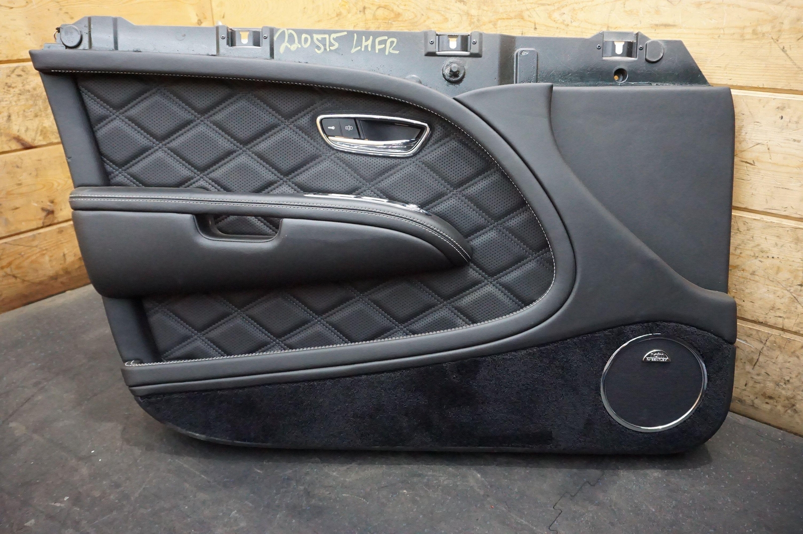 Front Left Driver Interior Door Trim Panel Black OEM 3Y1867013 Bentley Mulsanne