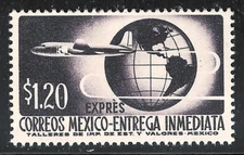 pa118 Mexico Arquite MNH paper 3 Sc#E21 Mc#1164 Et#aa118 
