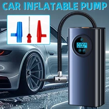 Air Pump Cordless 150 PSI Air Compressor Tire Inflator For Car Moto Bike Tires