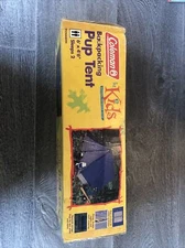  Coleman Backpacking Pup Tent For Kids 6' X 4' 6" Sleeps 2 - NEW