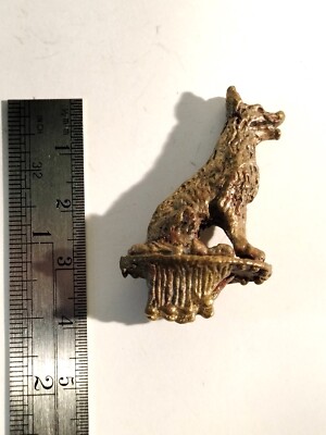 Ship Model Fittings Parts Hull Decor Brass Hound Astrolabe Figurehead 40 x 16mm