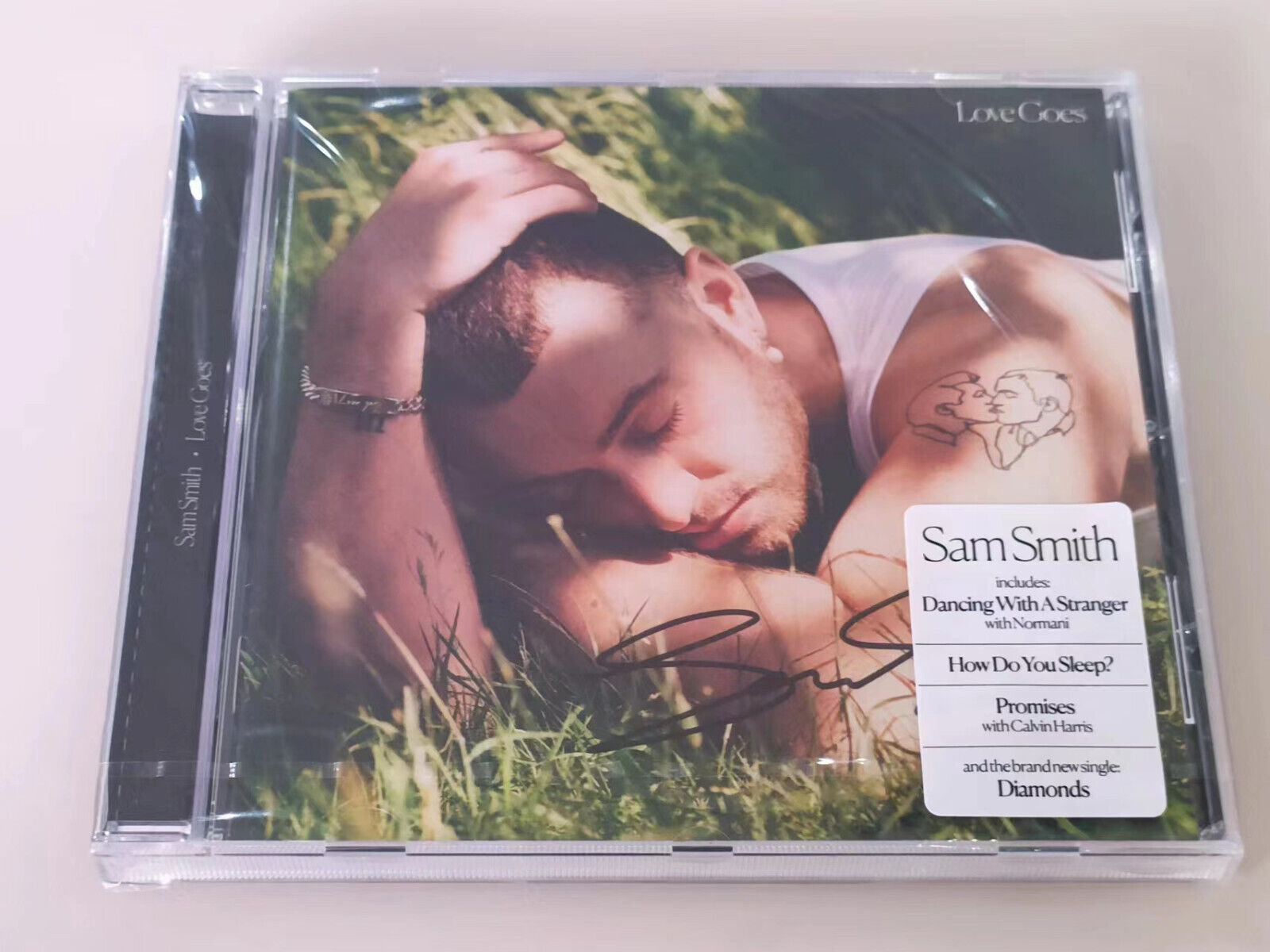 Sam Smith Signed Love Goes CD New Sealed Unopened!