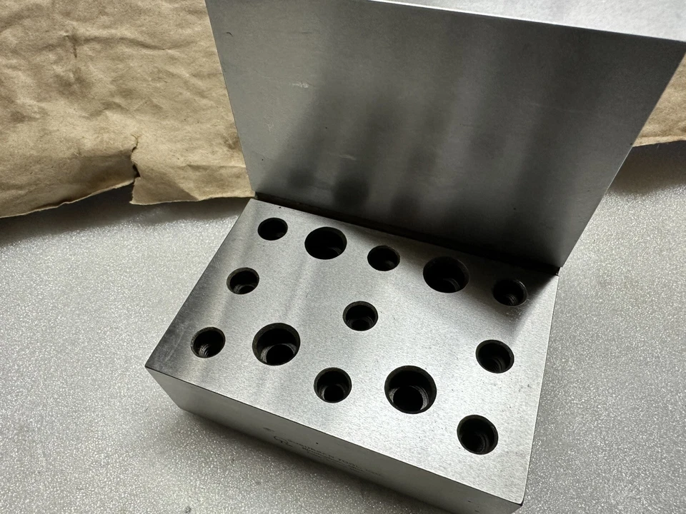 Suburban 工具 4 英寸宽 x 4 英寸深 x 4 英寸高钢精密地面角板... — 第 3/4 张图片